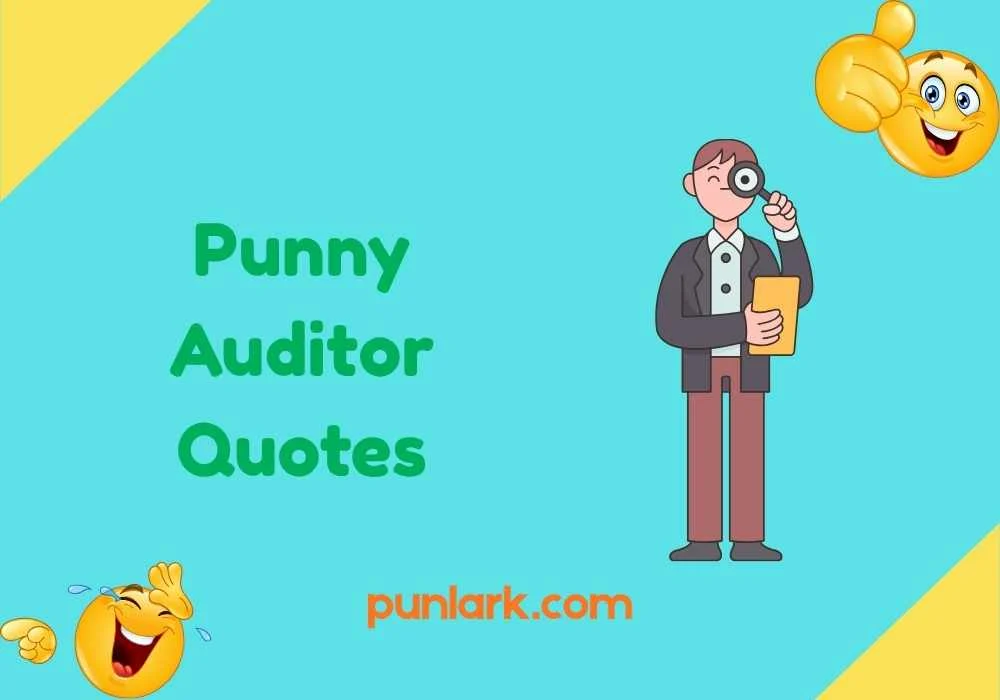 Punny Auditor Quotes