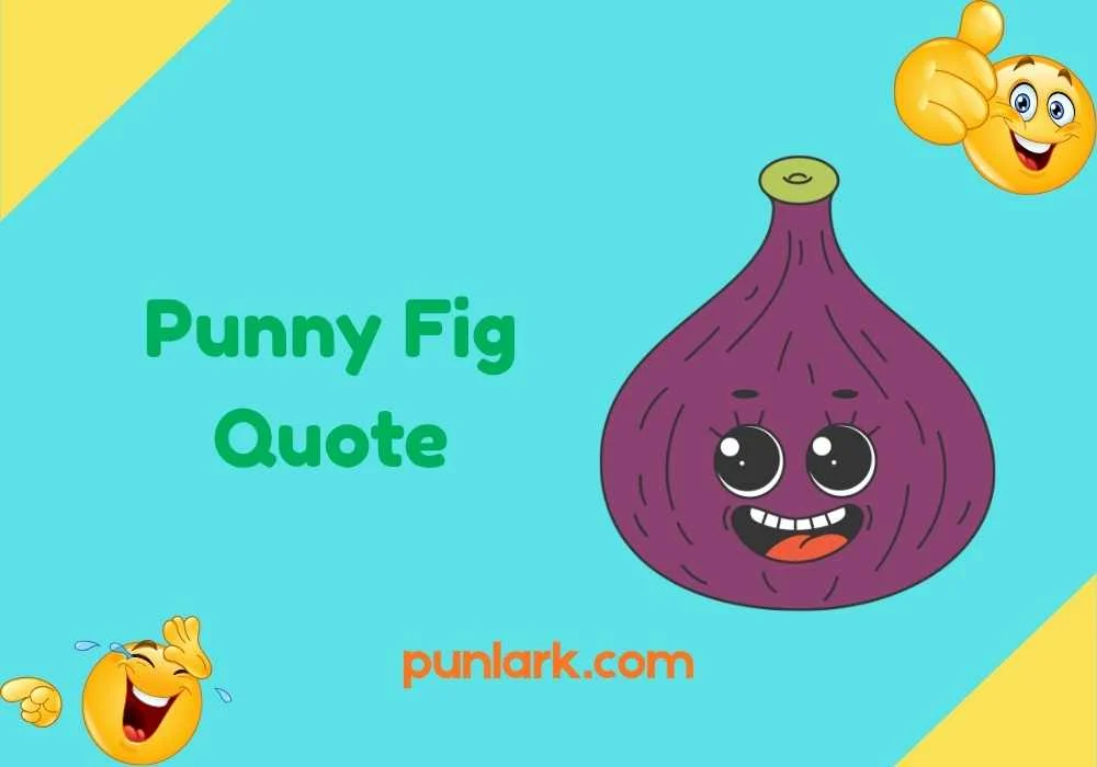 Punny Fig Quote