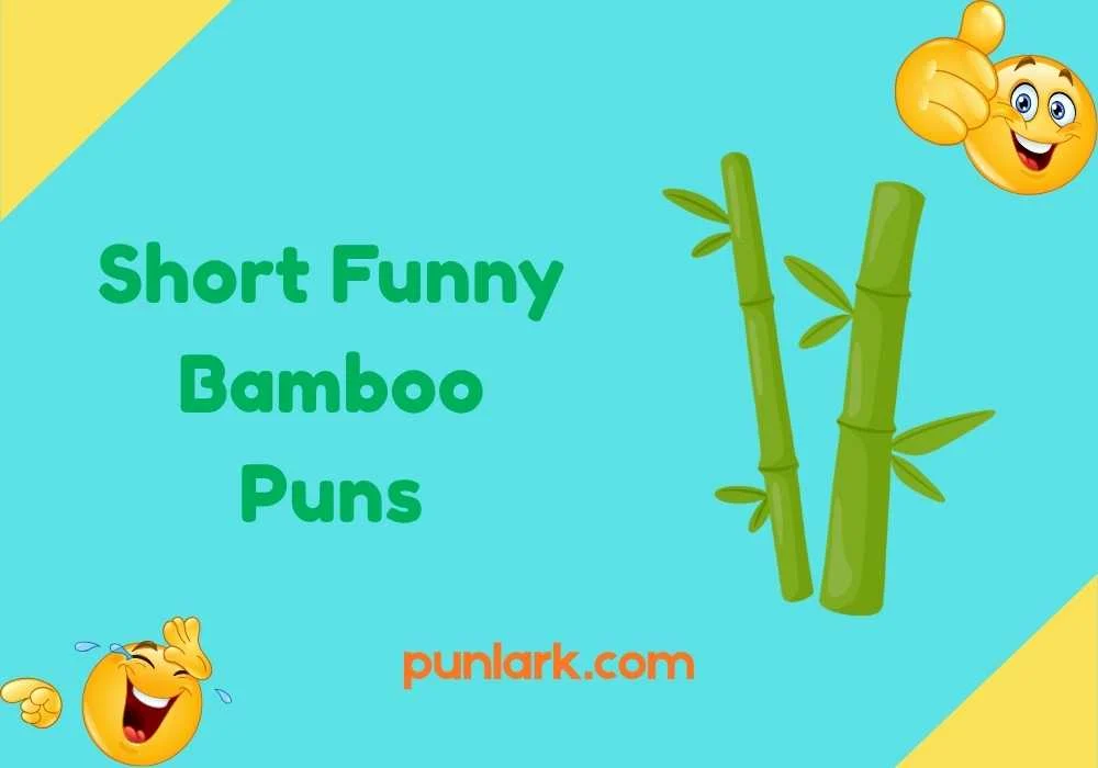 Short Funny Bamboo Puns