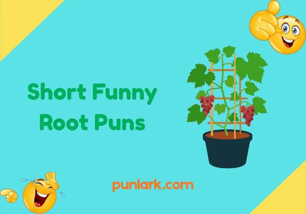 Short Funny Root Puns