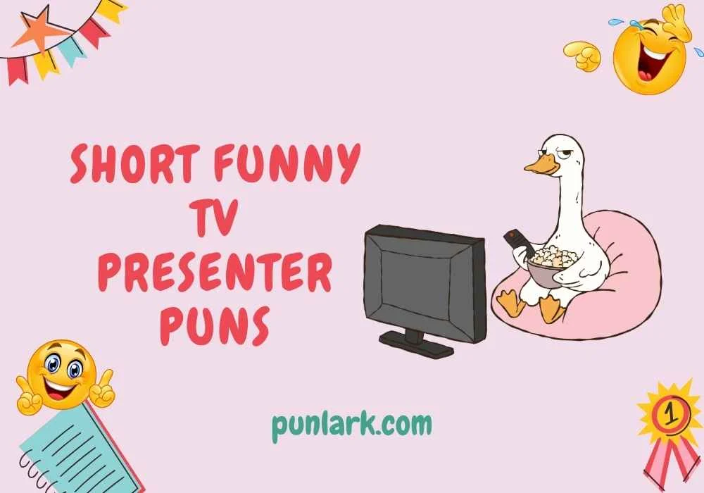Short Funny TV Presenter Puns