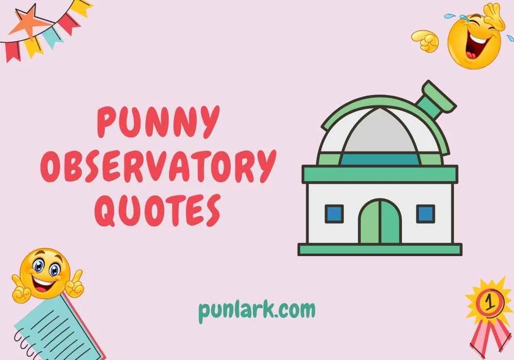 Punny Observatory Quotes